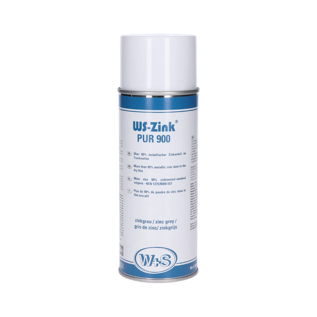 Zinkový sprej W+S obsah zinku 90% 400ml, svařitelný, matný
