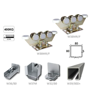 Samonos do 400 kg/5,5 m, profil 80 × 80 × 5 mm, Zn - slide 1