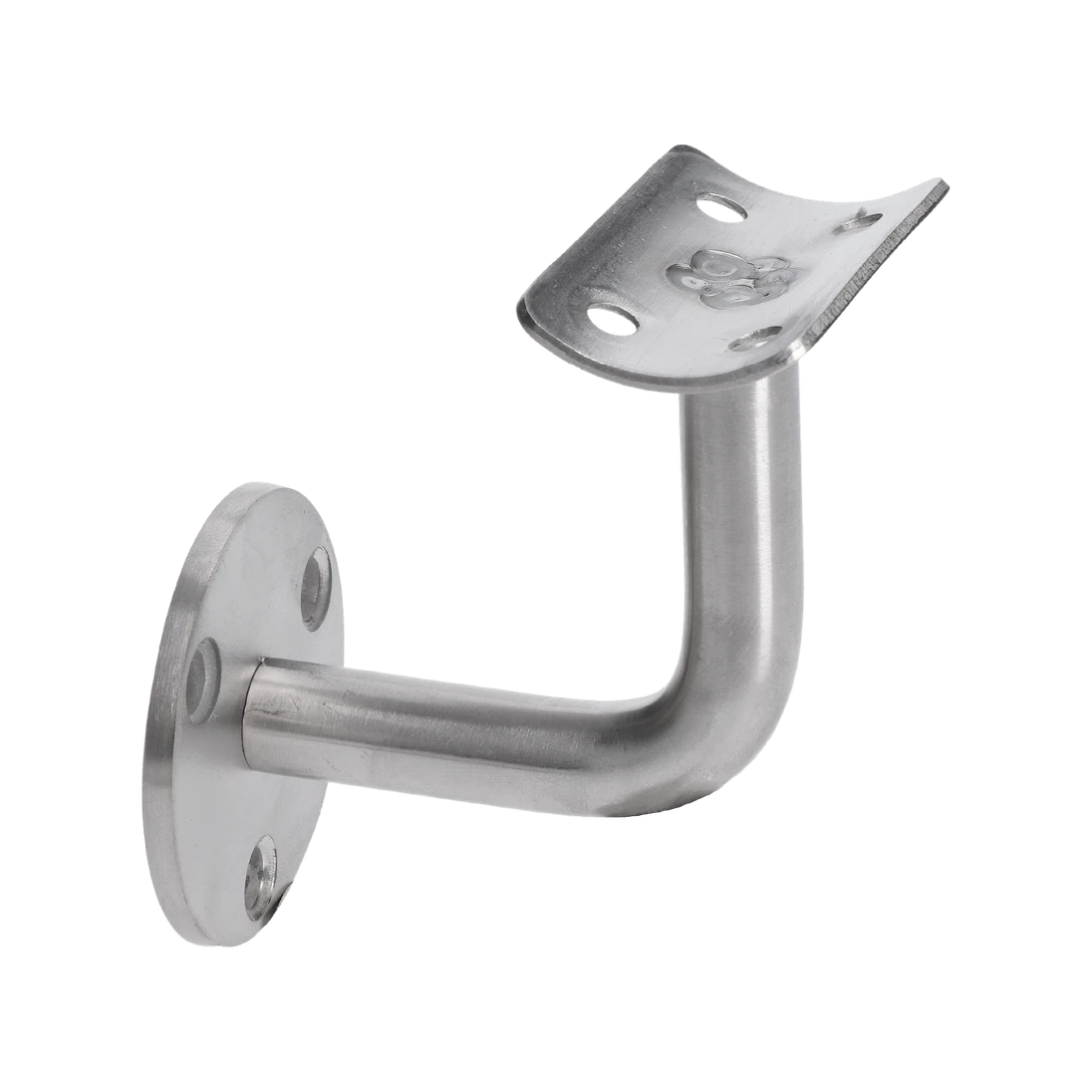 Držák madla ø42.4mm na stenu, broušená nerez AISI304