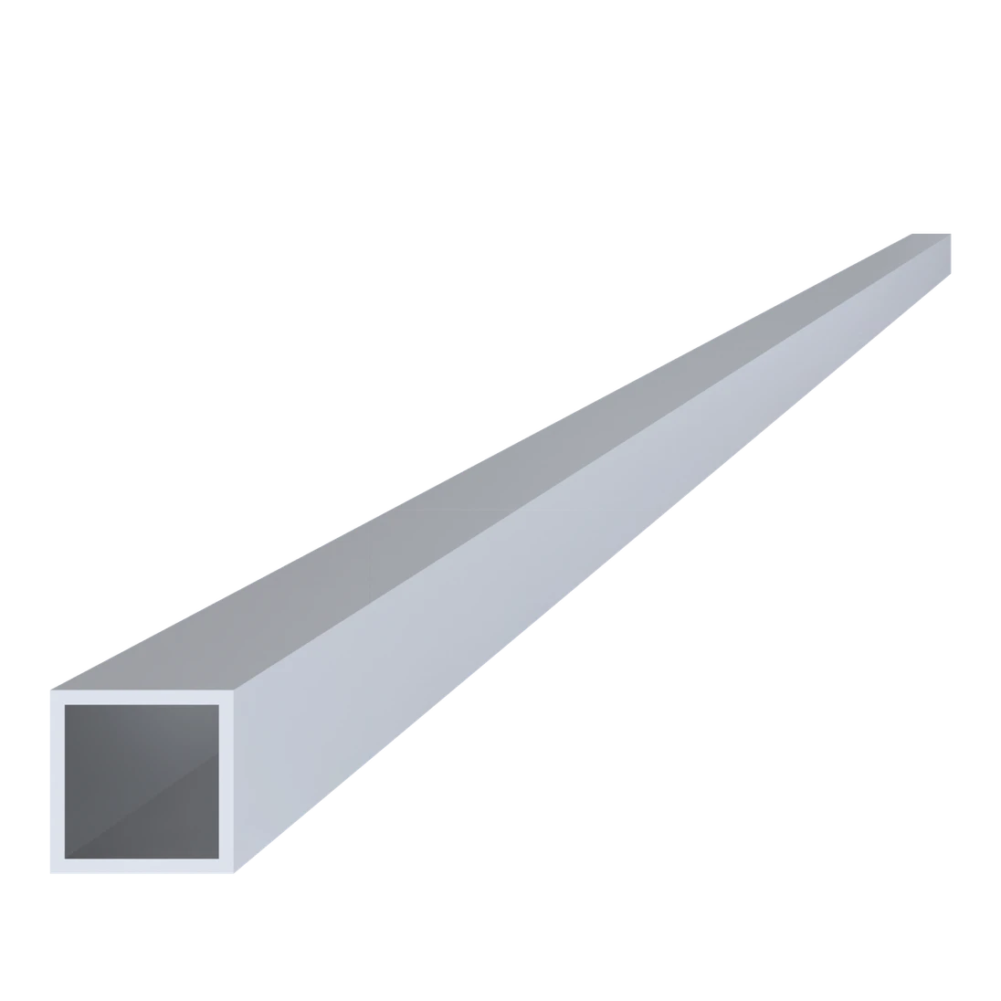 Jekl 25x25x2mm, L-6000mm, hliník bez povrchové úpravy