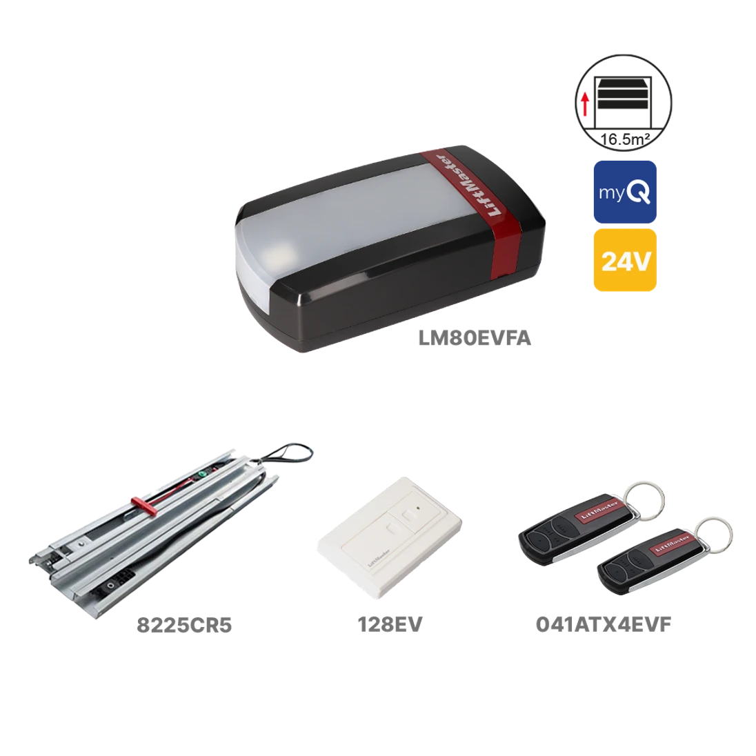 LiftMaster LM80EVFA-KIT s myQ rozhraním 828EV