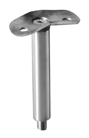 Držák madla (45° úhel) na trubku ø 42,4 mm (78 mm / závit M8), nerez broušená K320 / AISI304 - slide 0