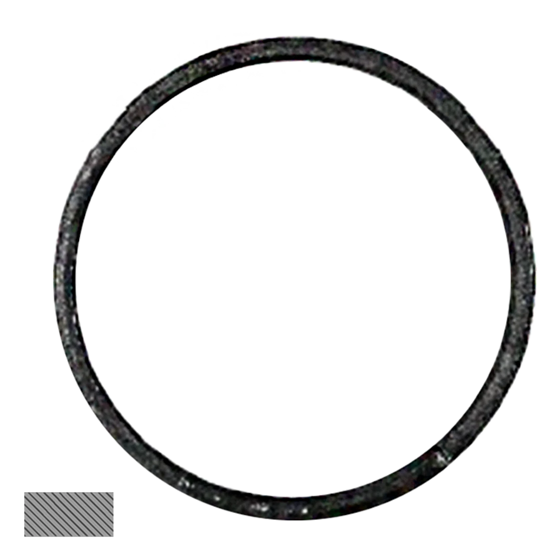 Kruh (ø 120mm), 12x6mm, hladký