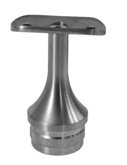 Držák madla pevný na trubku ø42.4mm, broušená AISI304