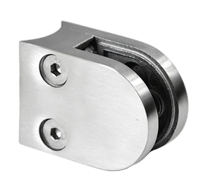 Svorka na trubku ø33.7mm, sklo 6-10.76mm, brúsená AISI304 - slide 0