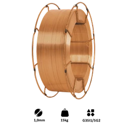 drôt zvárací 1.0mm-MIG/MAG(CO2), G3Si1/SG2, 15kg