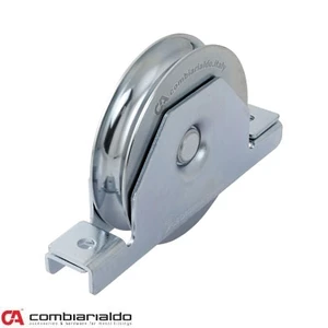 Vodiace koliesko ø 100mm pre zapustenie do jokla Combi Arialdo, pre profil C902/16, nosnosť 230kg - slide 0