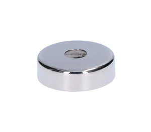 Kryt (ø45/12 mm) na trubku ø12 mm (otvor ø12,5 mm), leštěná nerez / AISI304 - slide 0