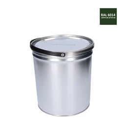 Barva antikorozní polomatná na zinek 5 kg žluto-olivová