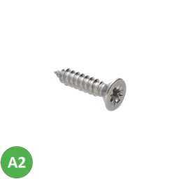 Nerezová skrutka samorezná (4,2x19mm) zápustná  hlava, DIN7982PZ /A2 /AISI304