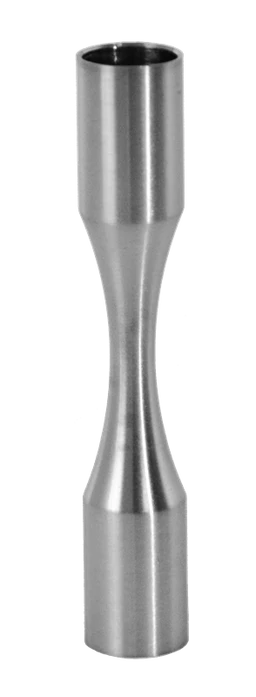 Spoj na ohnutí ø 12 mm (L: 80 mm), broušená nerez K320 / AISI304