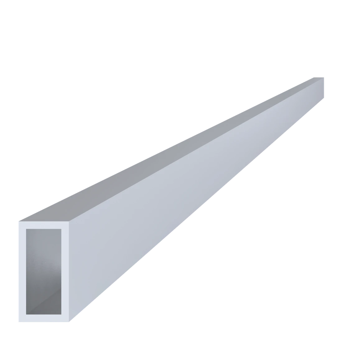 Jekl 40x20x3mm, L-6000mm, hliník bez povrchové úpravy