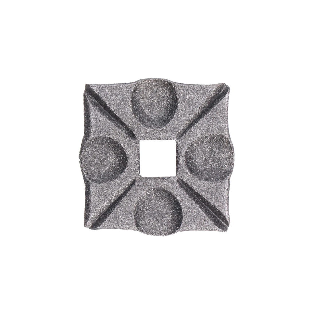 Pätka, 54x54x6mm, otvor:12.5x12.5mm