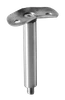 Držák madla ø42.4mm, 45° úhel,  M8, broušená AISI304