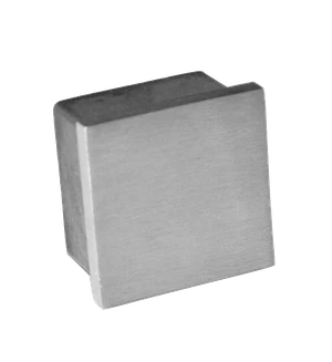 Ukončenie na jokel 40x40mm, brúsená nerez AISI304 - slide 0