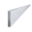 Jekl 100x20x2mm, L-6000mm, hliník bez povrchové úpravy