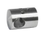 Držák tyče ø 12 mm spojovací, přechodný, plochý (30x22 mm), broušená nerez K320 / AISI304