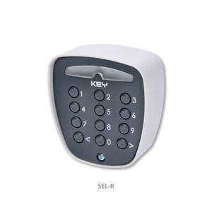 Tlačítkový spínač hliníkový - bezdrátový na plovoucí kód - slide 0
