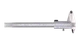 Posuvné meradlo s hĺbkomerem KINEX 150 mm, 0,02 mm, aretácia skrutkou, paralelné vedenie, monoblok, TOP QUALITY, DIN 862