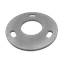 kotviaca platňa (ø100x4mm) na trubku ø 42.4mm (otvor ø42.5mm), bez povrchovej úpravy /AISI304