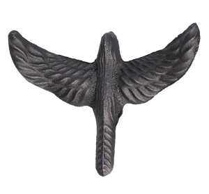 ptáček letící, dekorace  110x87x40 mm, odlitek - slide 1