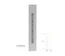 Venkovní LED osvětlení FLAT, farba RAL9010, H-240mm