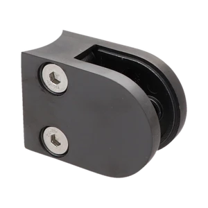 Svorka skla na trubku ø 42.4mm, AISI304, barva: PVD - černá - slide 0