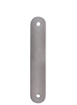 kotviaca platňa (180x30x6mm / ø8), brúsená nerez K320 /AISI304