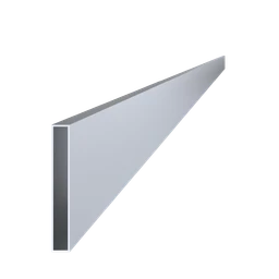 Jekl 140x20x2mm, L-6000mm, hliník bez povrchové úpravy