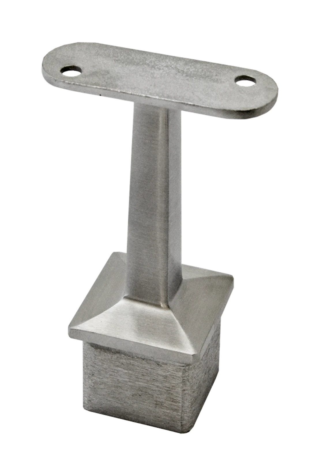 Držák madla pevný / plochý (65x81mm), broušená nerez K320 / AISI304