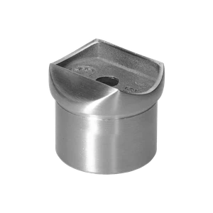 Držiak na trubku ø42.4mm, brúsená nerez AISI304 - slide 0