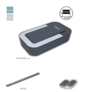 SPIDER32BDWKCE sada s WIFI pre sekcionálnu bránu do 11,4m² - slide 0