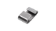 Nerezové lisovacie púzdro - Tvar `C` pre dve lanká - 2.0mm a max 5.0mm, otvorené. K320/ AISI 316