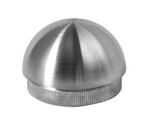 Ukončenie na trubku ø42.4mm, brúsená nerez AISI304 - slide 0