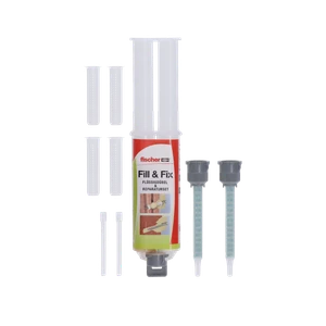 Fischer fill and fix, univerzální tekutá hmoždinka, brousitelná, natíratelná, vhodná pro opravy - slide 0
