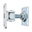 Záves M16 s platňou 75 x 55 mm, otvárateľný 90°, nastaviteľný, pozinkovaný, s AL prírubou