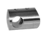 Držák tyče ø 12 mm na trubku ø 33,7 mm (30x22 mm), broušená nerez K320 / AISI304