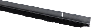 hliníková tesniaca lišta s kefou , H-16mm, h-6mm, L-14mm(dĺžka vlasu), A-5mm, celková dĺžka 1000mm - slide 3