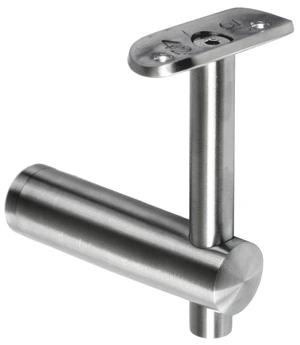 Držák madla ø42.4mm ploché uchycení, broušená AISI304 - slide 0