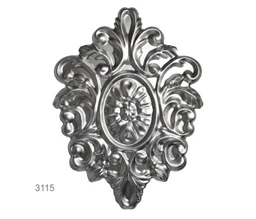 Ornament plechový 422x310 mm, 1mm