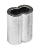 Hliníková lisovacia spojka pre 6.0mm lanko