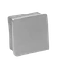 Ukončení na jekl 50x50mm, broušená nerez AISI304