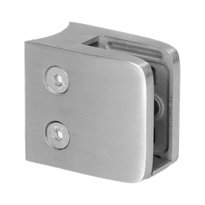 Svorka na trubku ø48.3mm, sklo 8-12.76mm, brúsená AISI304 - slide 0
