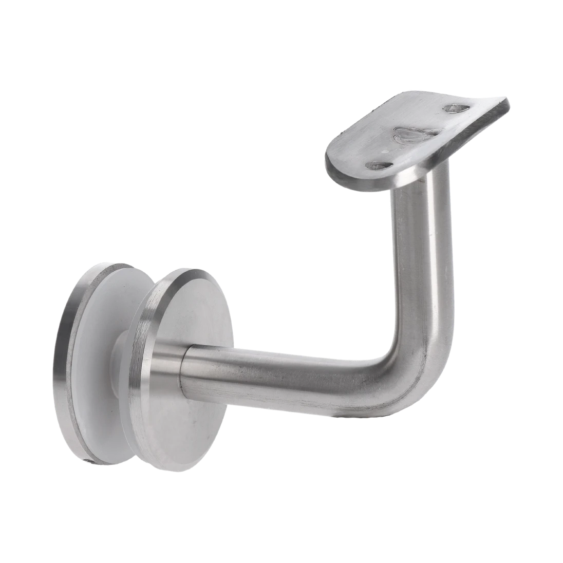 Držák madla ø42.4mm pevný, sklo 6-21,52 mm, broušená AISI304