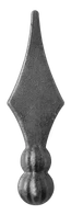 VÝPRODEJ: Kovaný hrot H 135 x L 40 mm, 25 mm