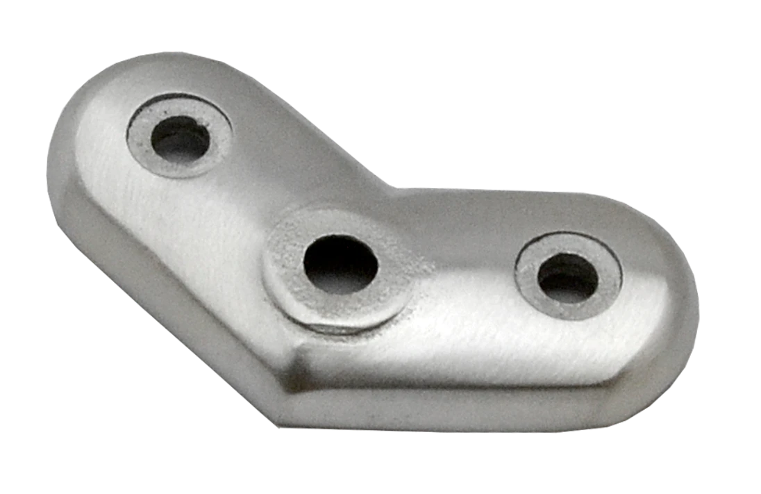 Dopojovací deska (45° úhel) na trubku ø42.4mm, AISI304
