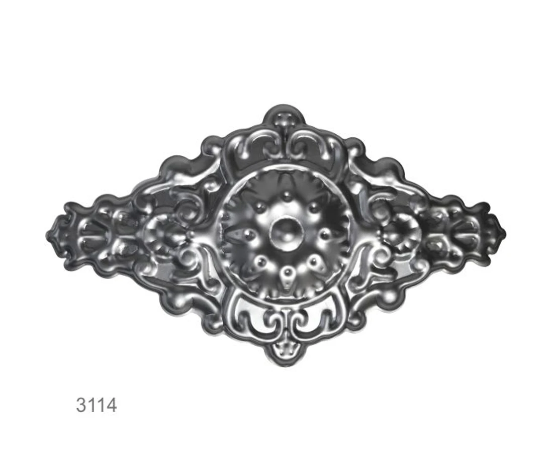 Ornament plechový 470x270 mm, 1 mm