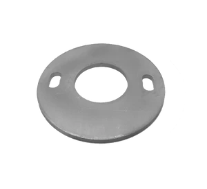 Kotvící plotna (ø80 mm) na trubku ø33,7 mm (otvor ø33,8 mm), bez povrchové úpravy / AISI304 - slide 0