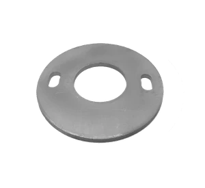 Kotvící plotna (ø80 mm) na trubku ø33,7 mm (otvor ø33,8 mm), bez povrchové úpravy / AISI304 - slide 0