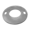 kotviaca platňa (ø100x4mm) na trubku ø 48.3mm (otvor ø48.4mm), bez povrchovej úpravy /AISI304